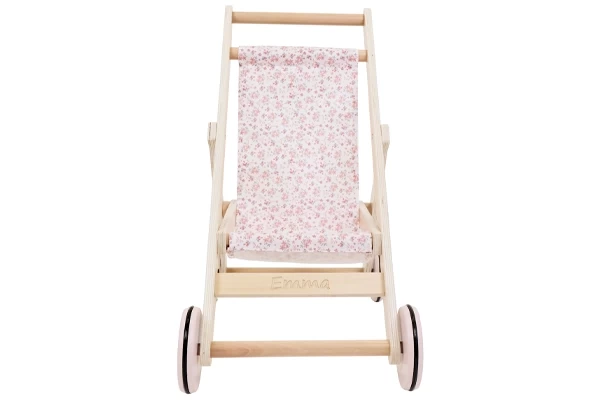 Naam op latje onder zitting