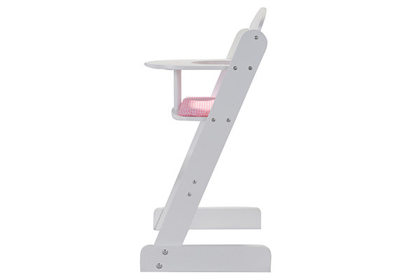 Wit hout met een kussentje.