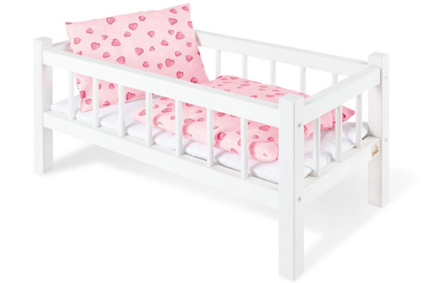 Poppenbed Anikka (beddengoed optioneel).