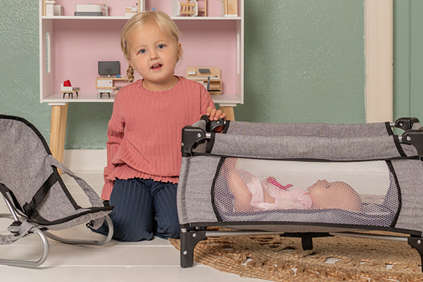 Voor poppenmoeders vanaf 3 jaar