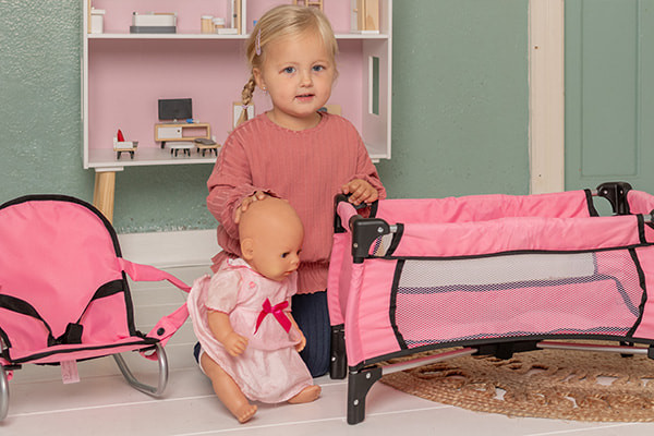 Voor poppenmoeders vanaf 3 jaar