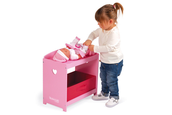 Ideaal om je popje te verschonen.