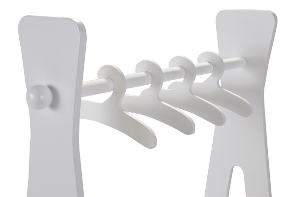Hangers voor in het kleding- en schoenenrek.
