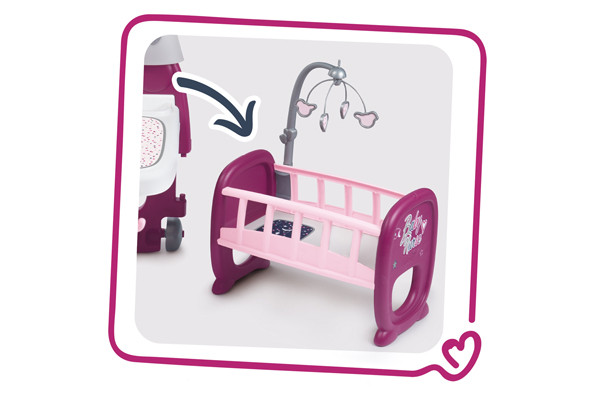 Bedje kan losgekoppeld worden.