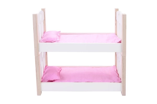 Inclusief roze beddengoed