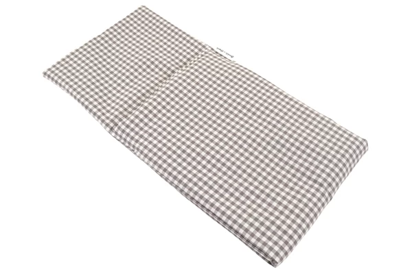Dekentje rechthoekig grijs ruitjes