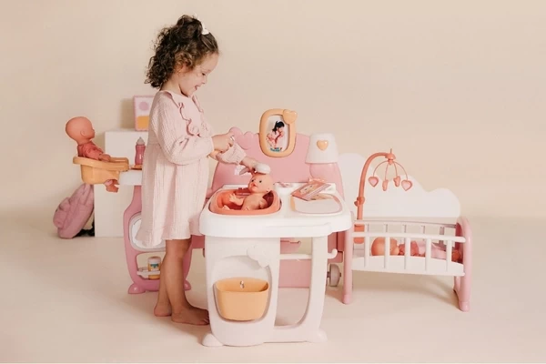 Een badje met losse douchekop