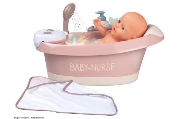 Stressvol getrouwd Huiswerk maken Smoby Baby Nurse elektronisch bad | Poppenbedje.nl