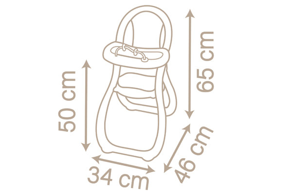 Afmeting: 34x46x65 cm